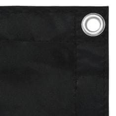 Vidaxl fekete oxford-szövet erkélyparaván 90 x 300 cm 135060