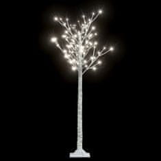 Vidaxl 140 LED-es bel-/kültéri hideg fehér fűzfa karácsonyfa 1,5 m 328677