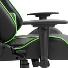 Greatstore zöld műbőr gamer szék