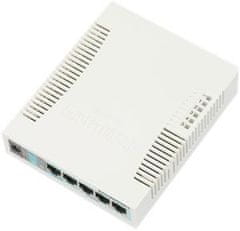 Mikrotik Cloud Smart Switch CSS106-5G-1S (RB260GS), 5x 1G, 1x SFP kapcsoló