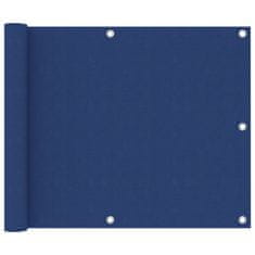Vidaxl kék oxford-szövet erkélynapellenző 75 x 300 cm 135008