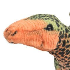 Greatstore álló, zöld és narancssárga plüss stegosaurus XXL