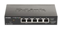 D-Link 5 portos Gigabit PoE intelligens menedzselt switch 1 PD porttal