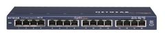 Netgear 16 portos Gbit Ethernet felügyelet nélküli kapcsoló
