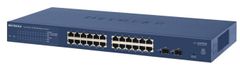 Netgear 24 portos Gbit intelligens kapcsoló, 2 SFP