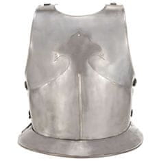 Vidaxl ezüstszínű középkori lovagi mellvért LARP másolat 286122