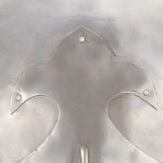 Vidaxl ezüstszínű középkori lovagi mellvért LARP másolat 286122