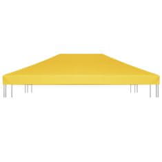 shumee sárga pavilon-tetőponyva 270 g/m² 4 x 3 m