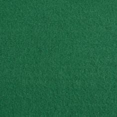 Vidaxl 1x24 m Zöld világos kiállítási szőnyeg 30077