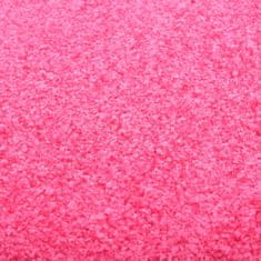 Vidaxl rózsaszín kimosható lábtörlő 40 x 60 cm 323445