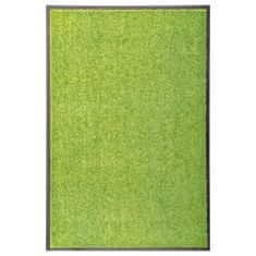 Vidaxl zöld kimosható lábtörlő 60 x 90 cm 323428