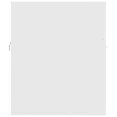 Vidaxl fehér forgácslap mosdószekrény 41 x 38,5 x 46 cm 804638