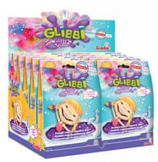 Glibbi Glitter Slime nyálka nyálka lila csillámpor