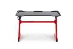 Halmar B-49 játékasztal - fekete / piros