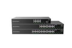 Grandstream GWN7802P Managed Network PoE Switch 16 1 Gbps port PoE-vel, 4 SFP porttal