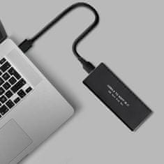 Qoltec M.2 SATA | NGFF | USB 3.0 SSD tálca