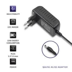 Qoltec AC adapter 19W | 9V | 2.1A | 5.5*2.5