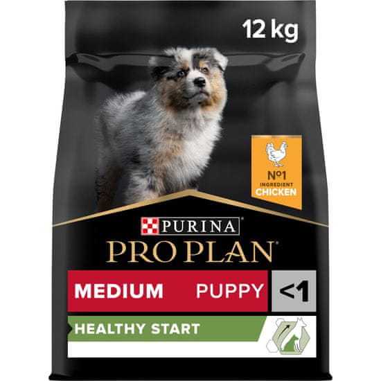 Purina Pro Plan MEDIUM PUPPY HEALTHY START csirke, 12 kg