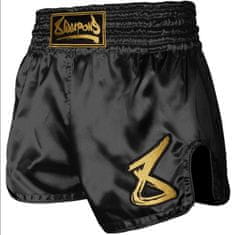 Fairtex 8 WEAPONS Muay Thai Shorts Strike - fekete/arany