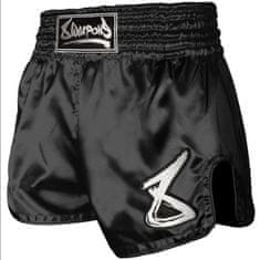 Fairtex 8 WEAPONS Muay Thai Shorts Strike - fekete/féher