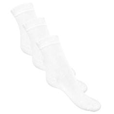 Northix Bambusz zokni, fehér - 3 csomag - 37-40 