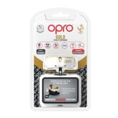 Opro Gold fogvédő arany, fehér/arany