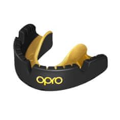 Opro boxing protector Gold Braces - fogszabályzó, fekete/arany
