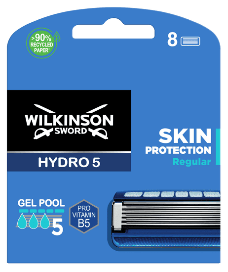 Wilkinson Sword Hydro 5 Skin bőrvédő cserefejek, 8 db
