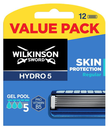 Wilkinson Sword Hydro 5 Skin Protection XXL tartalék borotvafejek, 12 db
