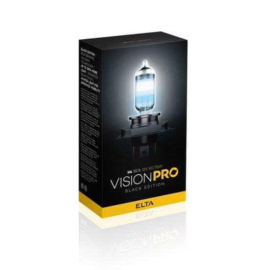 Elta H4 12V 60/55W VISION PRO 180% Black Edition BOX 2db