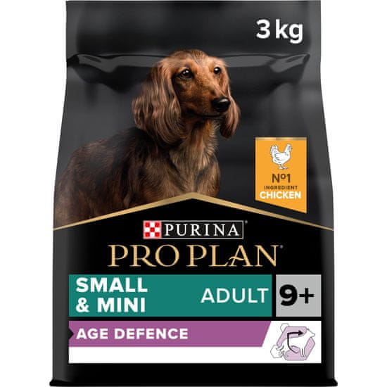 Purina Pro Plan SMALL 9+ AGE DEFENCE, 3 kg