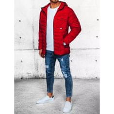 Dstreet Férfi kabát L32 piros tx4375 L
