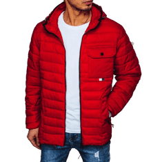Dstreet Férfi kabát L32 piros tx4375 M