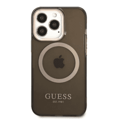 Guess MagSafe tok Black (GUHMP13XHTCMK) Apple iPhone 14 Pro Max készülékhez (127307)