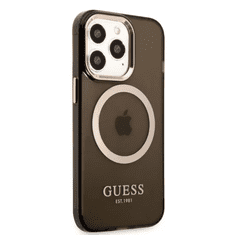 Guess MagSafe tok Black (GUHMP13XHTCMK) Apple iPhone 14 Pro Max készülékhez (127307)