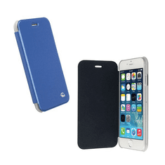 Krusell FlipCover BODEN műanyag telefonvédő (FLIP, átlátszó hátlap, oldalra nyíló) KÉK [Apple iPhone 6S 4.7] (75976)