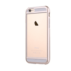 USAMS BESCON műanyag telefonvédő keret (szilikon belső, BUMPER) ARANY [Apple iPhone 6S 4.7] (IP6RG05)
