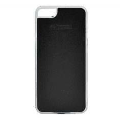 Krusell DONSÖ műanyag telefonvédő (bőr hatású hátlap) FEKETE [Apple iPhone SE (2016)] (89729)