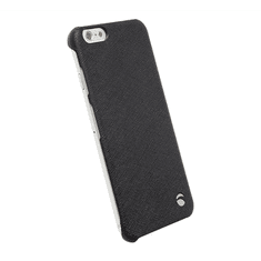 Krusell textureCover MALMÖ műanyag telefonvédő FEKETE [Apple iPhone 6S 4.7] (89984)