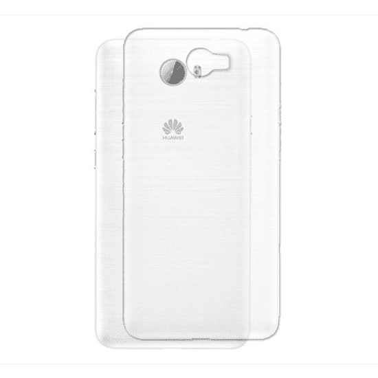 Huawei műanyag telefonvédő (ultravékony, 0.8 mm) FEHÉR [Y6 II Compact] (51991605)