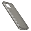 műanyag telefonvédő (szilikon keret, közepesen ütésálló, antibakteriális) FEKETE [Apple iPhone 12 Pro] (ANTIMICROIPH12MAXK)