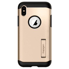 Spigen Slim Armor Apple iPhone XS Max hátlaptok Champagne Gold (065CS24542) (065CS24542)