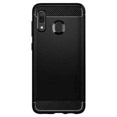 Spigen Rugged Armor Samsung Galaxy A30 hátlaptok fekete (617CS26243) (617CS26243)