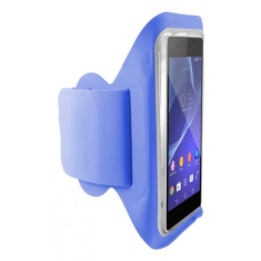 Ksix univerzális telefontartó karpánttok 5,7"-ig kék (BXFBRL02AZ) (BXFBRL02AZ)