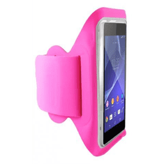 Ksix univerzális telefontartó karpánttok 5,7"-ig pink (BXFBRL02R) (BXFBRL02R)