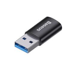 BASEUS ZJJQ000103 Ingenuity Mini OTG adapter USB-C USB-A kékre