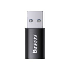 BASEUS ZJJQ000103 Ingenuity Mini OTG adapter USB-C USB-A kékre