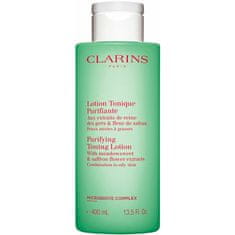Clarins Tonizáló víz vegyes és zsíros bőrre (Purifying Toning Lotion) (Mennyiség 400 ml)
