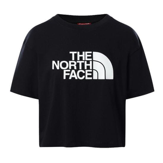 The North Face Póló fekete Cropped Easy Tee