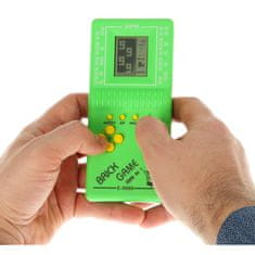 Aga KIK Digitális játék Brick Game Tetris zöld